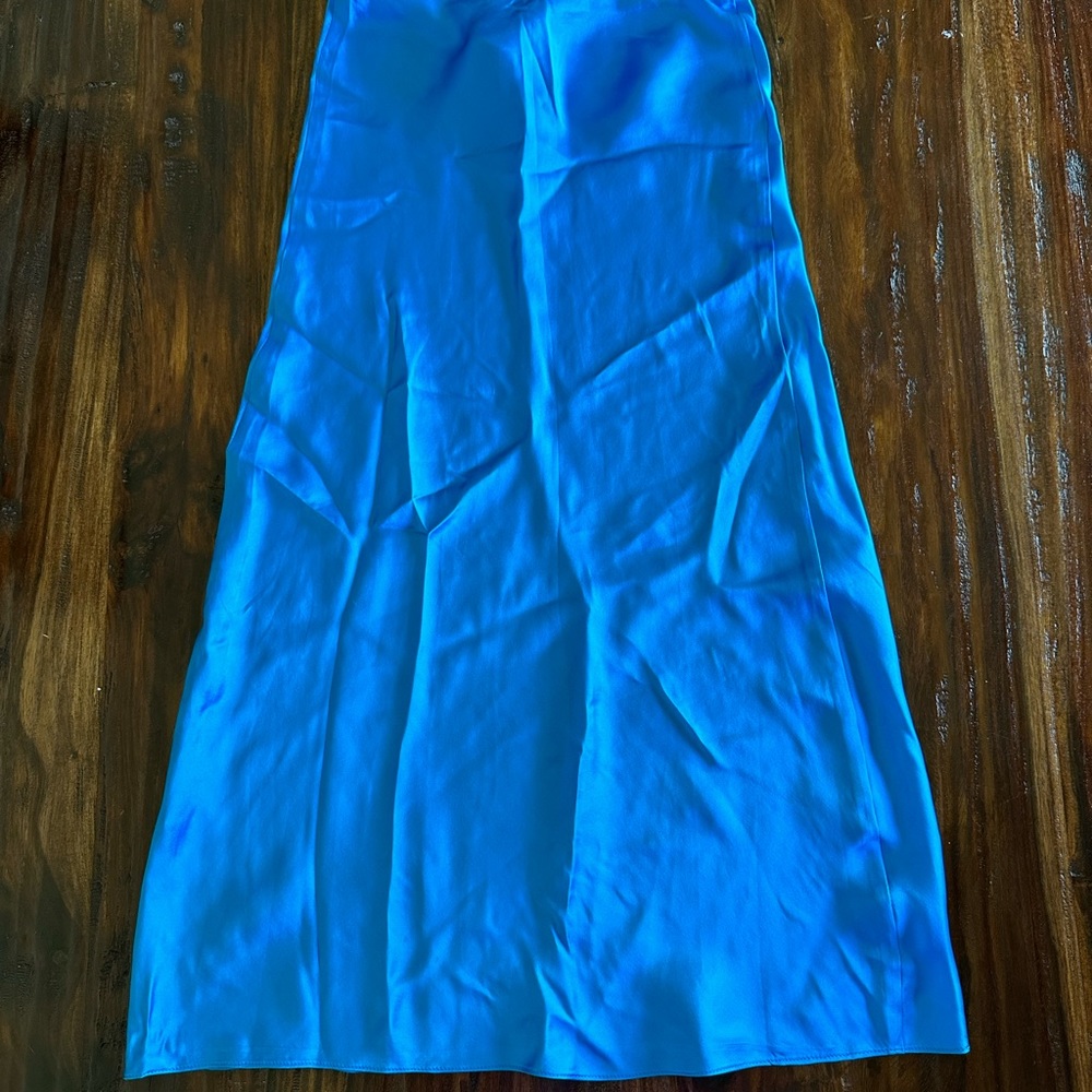 Amanda Uprichard Edie skirt in Sky Blue - Picture 9 of 10